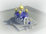 Эскизы звонницы для храма