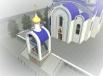 Эскизы звонницы для храма