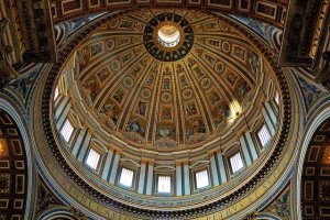 Микеланджело. Купол собора Св. Петра (Рим)