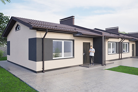 Блокированные жилые дома