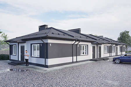 Жилые дома блокированной застройки